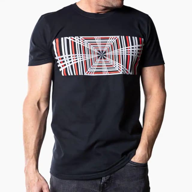Product: Men's Plaid Mode Tee image