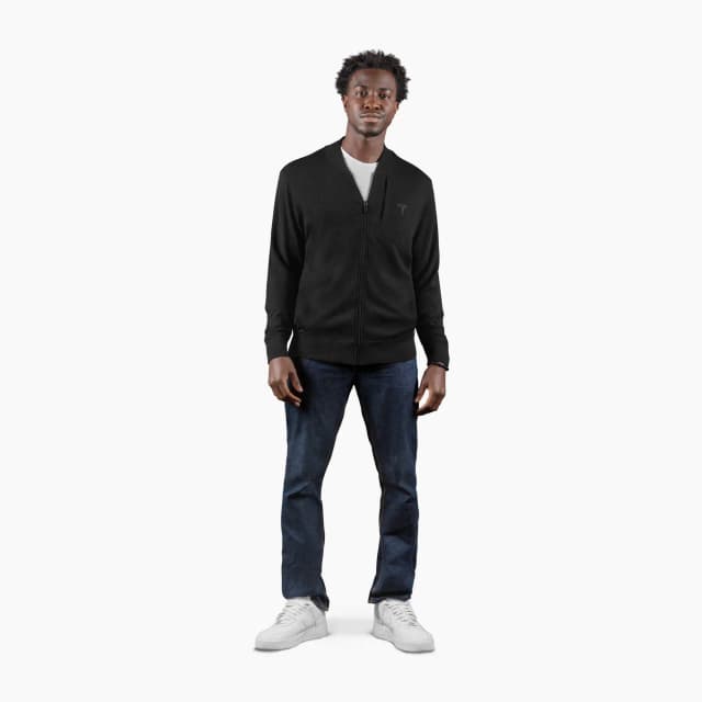 Product: Men's Raven Lightweight Zip Up Bomber Jacket image