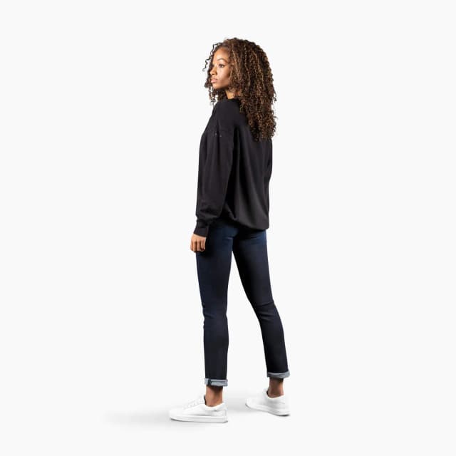 Product: Women's Raven Slouchy Crew Sweatshirt image