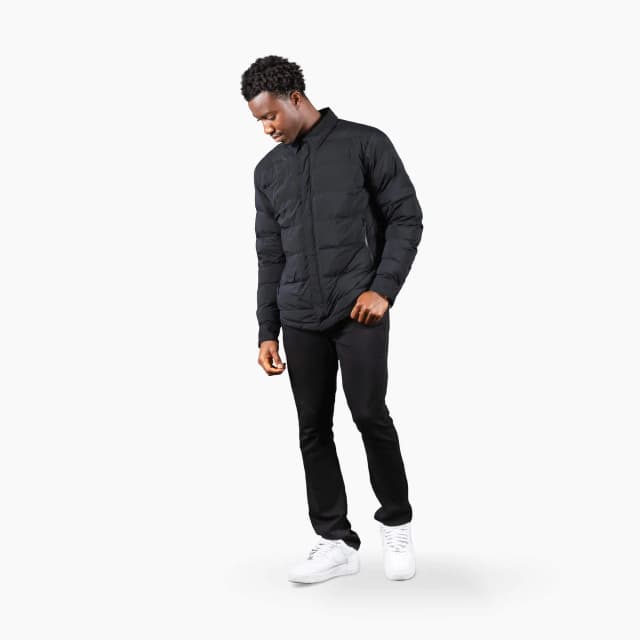 Product: Men's Quilted Shirt Jacket image