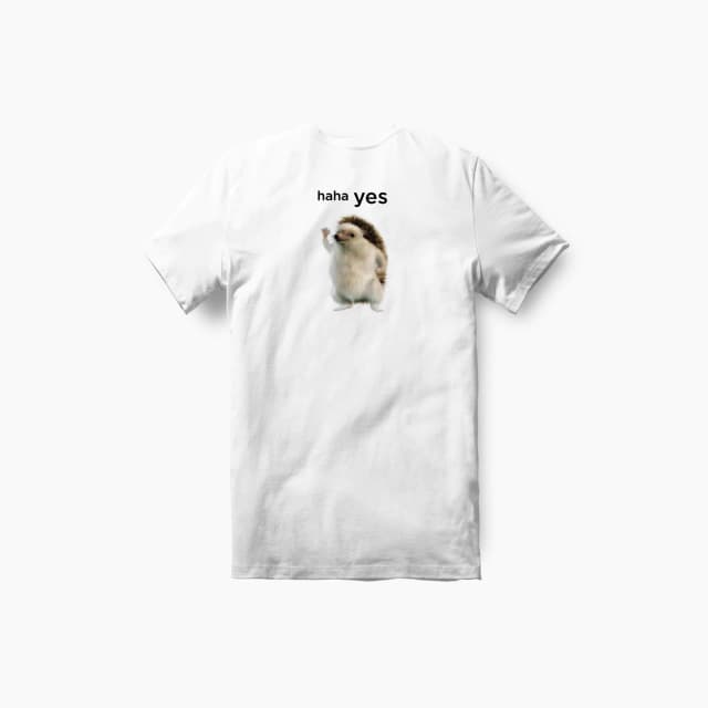 Product: Men's Haha Yes Tee image
