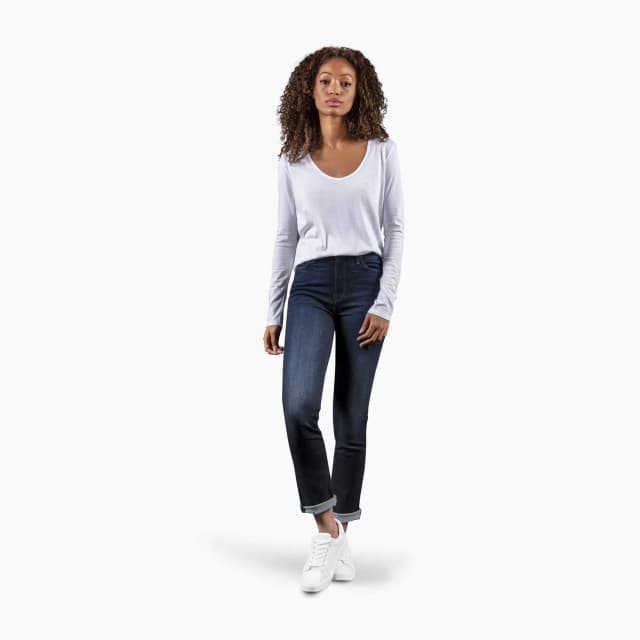 Product: Women's T Logo Long Sleeve Scoop Neck Tee image